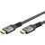 Goobay Plus TEXTIL HDMI 2.1 Kabel, 8K 60Hz, schräge Ansicht