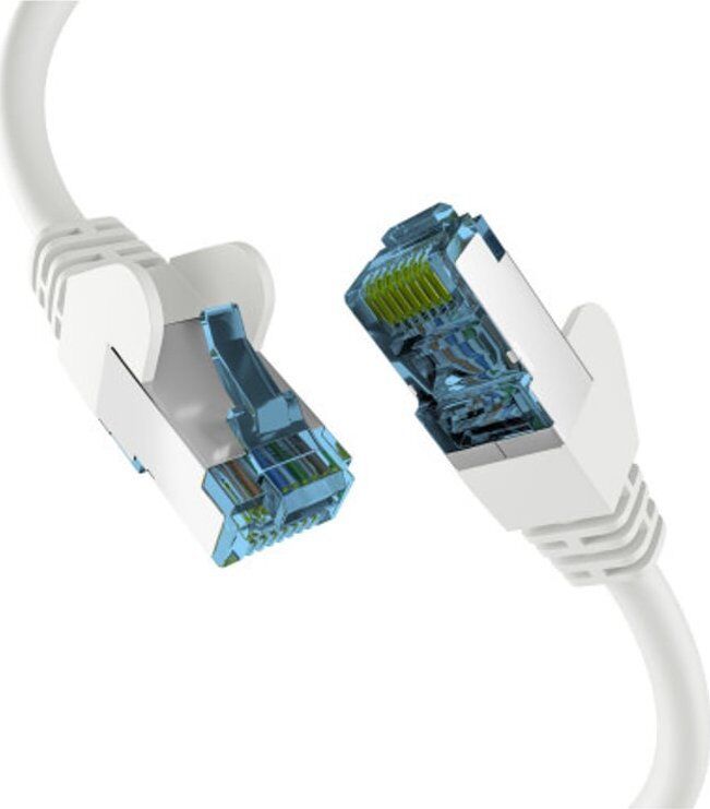 EFB RJ45 CABLU PATCH CU CABLU CAT7 RAW ALB 25m