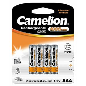 Camelion | AAA/HR03 | 1000 mAh | Ni-MH újratölthető akkumulátorok | 4 dB 138957328 - Camelion