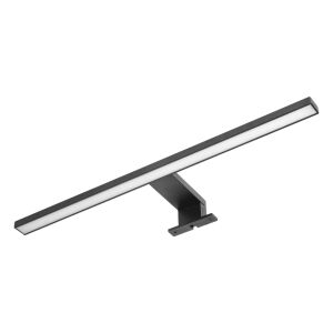 Orno NORTES Lampă de perete LED 12W, lampă oglindă, 900lm, 4000K, L 50 cm, aluminiu, negru AD-OM-6208L4/B 133148524 - Aplice perete