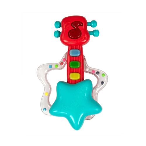 Piros gitár zenei csörgő 133148688