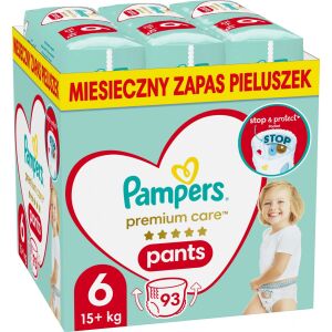 Pampers Pants Premium Care Windeln 6, 15+ kg, 93 Stück 133149233 - Wickeltasche und Windeln