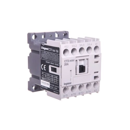 Teljesítmény kontaktor 16A 4P 230V AC 0Z 0R CTX3 MINI 417146 133151855