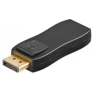 Goobay DisplayPort u HDMI adapter, pogled iz kuta - Goobay