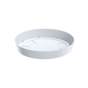 Tányér edényekhez, Prosperplast, 27 cm, Fehér