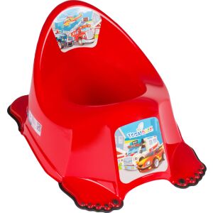 Tega Baba csúszásgátló bili autók - piros (CS-001-121)