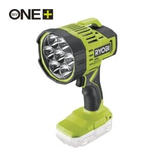 Akumulatorowa lampa robocza LED Ryobi RLS18-0 18V, 3000 lumenów, widok pod kątem - Lampa robocza