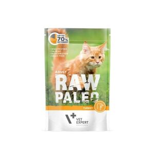 VetExpert Raw Paleo felnőtt macska - Törökország tasak 100g 133160481 - Macskaeledel