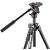Nahaufnahme des Manfrotto 290 Light Stativs mit Befree Live Fluid-Videokopf