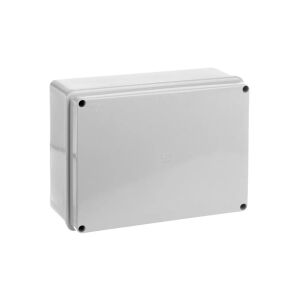 Elettrocanali Cutie netedă montată pe suprafață cu capac IP56 190 x 110 x 70mm gri (EC410C6) 133165410 - Doze de legătură și conexiune