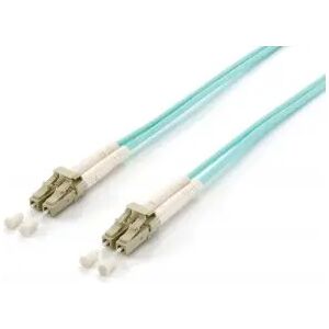 Equip Patchcord światłowodowy krosowy LC-LC, DUPLEX, MM 50/125, OM3, LSOH, 5m (255415) 133166283 - Kabel optyczny