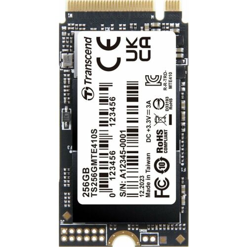 TRANSCEND 256GB M.2 2242 PCIe Gen4x4 NVMe 3D TLC DRAM-less 133167476