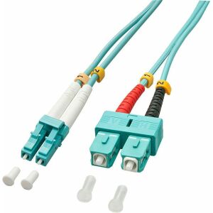Lindy Patchcord światłowodowy LC/SC OM3 50/125um, Multimode, 10m (46394) 133169052 - Kabel
