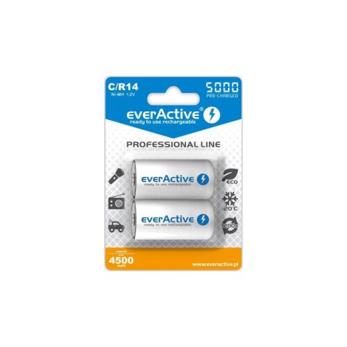 EverActive Batterie Professional Line C/R14 5000mAh 2 Stück 139552429