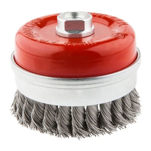 Grafit megerősített Butt drótkefe 100mm M14 INOX - 57H587 133177584