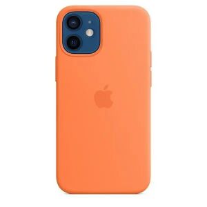 Etui do iPhone 12 mini Silicone Case with MagSafe - Kumquat # 133177929 - Kontakty telefoniczne