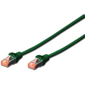 Digitus Patchcord CAT6, S-FTP, 0.25m, zielony, 10 sztuk (DK-1644-0025-G-10) 133179013 - Kabel UTP
