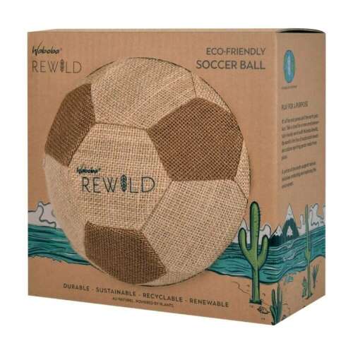 Waboba Rewild ekologický gumový futbalový lopta #brown 42118570