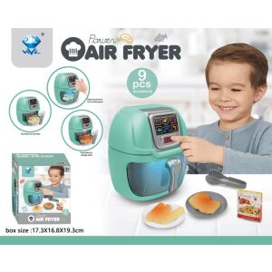 Airfryer fény funkcióval+Tartozékok