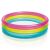 Intex Rainbow felfújható baba medence, 86x25cm, fehér háttérrel