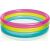 Közelkép az Intex Rainbow felfújható baba medencéről