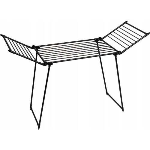 PROMIS SU120 uscător de rufe negru, pliabil