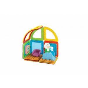 Magformers Cube Domek Żaby 20el 133184324 - Magformers