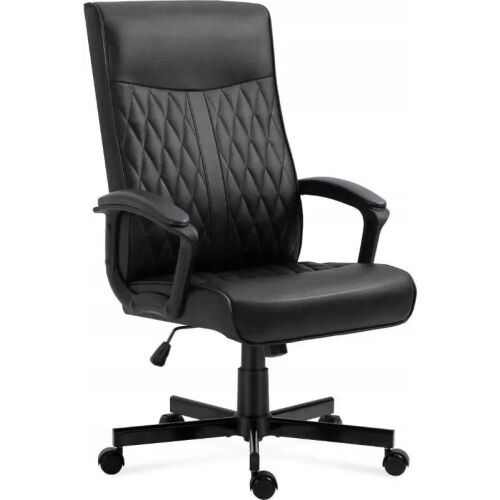Mark Adler Boss 3.2 Black Bürostuhl, ergonomisches Design, PU-Leder, bequemer Sitz