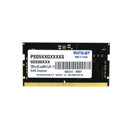 PATRIOT DDR5 32 GB-os aláírás 4800MHz SO-DIMM