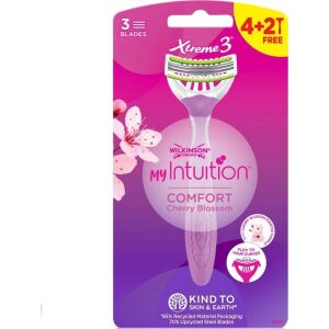 Wilkinson_My Intuition Xtreme 3 Comfort Cherry Blossom Einwegrasierer für Damen, 6 Stück 133185857 - Haarentfernung & Rasur