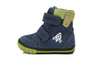 D.D.Step bélelt fiú magasszárú Gyerekcipő #kék 19-24 30343295