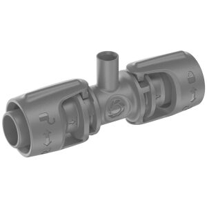 Micro-Drip-System T-Stück für Sprühdüsen, 13mm (1/2") (dunkelgrau, 5 Stück, Modell 2023) 132868119 - Bewässerung