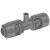 Micro-Drip-System T-Stück Sprühdüsenhez, 13mm (1/2") (Dunkelgrau, 5 hüvelykes, 2023-as modell) 132868119