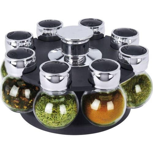 Kiváló háztartási cikkek Spice rack polc fűszertartályok 8x univerzális