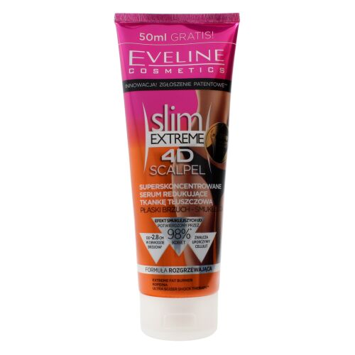 Eveline Cosmetics Slim Extreme 4D Sike Ultra Scizer Shock Therapy szérum csökkentő testzsír szuperkoncentrált 250ml
