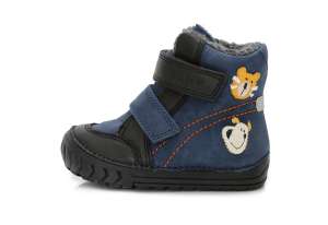D.D.Step bélelt fiú magasszárú Gyerekcipő #kék 19-24 30343301
