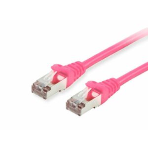 Equip Patchcord Cat.6, S/FTP, 1m, rózowy (605580) 132863622 - Kabel
