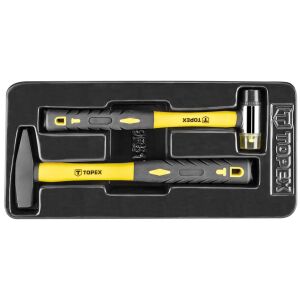 Topex falazott kalapács üvegszálas fogantyú (79R517) 133191286 - Topex