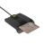 QOLTEC 50634 Intelligens Smart ID chip kártya olvasó SCR0634 USB Type C 132870254