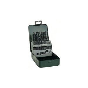 Set burghie metal Bosch HSS-R, 19 bucăți, 1-10mm, coadă cilindrică - Bosch Burghie