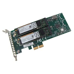 FUJITSU PDUAL CP100 FH/LP M.2 Boot és Adapter kártya PCIe FH/LP Formfactorban 138957355 - RAID vezérlő
