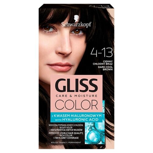 Schwarzkopf Gliss Color No. 4-13 sötét hideg barna 132872331