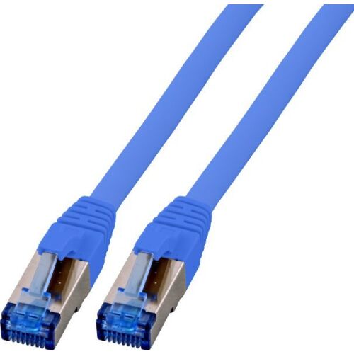 EFB RJ45 Cablu de patch-uri S/FTP, Cat.6A, Cat.7 Cablu brut TPE superflex, 3m, albastru (K5525FBL.3) 133193909