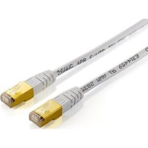 Equip Equip Patchcable RJ45 F/UTP Cat5e 10.00m fehér (FTP) buborékfólia 133194932 - Equip