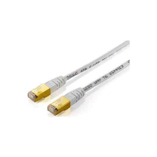 Equip Equip Patchcable RJ45 F/UTP Cat5e 10.00m fehér (FTP) buborékfólia 133194932