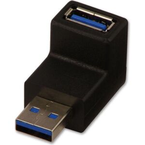 Adapter USB Lindy USB - USB Czarny  (71260) 133195181 - Konwerter USB