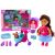 Puppe mit Hunden Pink Puppy baba játékkészlet kiegészítőkkel és csomagolással