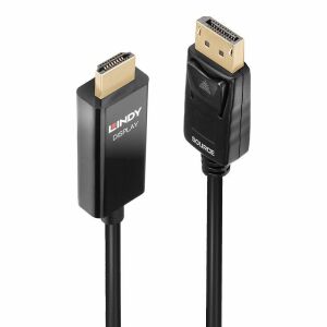 Cablu Lindy DisplayPort - HDMI 0.5m negru (40924) 132876249 - Porturi Display