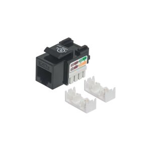 Intellinet 210416 Moduł Keystone RJ45 UTP Cat5e, Punch-Down, czarny 133196025 - Moduł Keystone