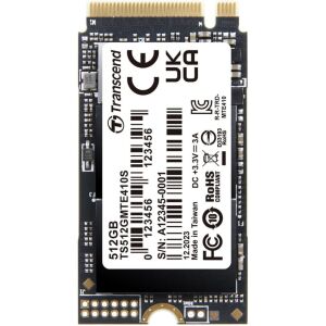 TRANSCEND 512 GB M.2 2242 PCIe Gen4x4 NVMe 3D TLC Dráma nélküli 138906369 - Transcend